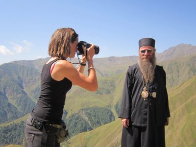 Antonia Bolingbroke-Kent Films Priest in Georgia